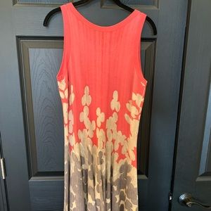 Midi Nic + Zoe dress. Floral ombré.